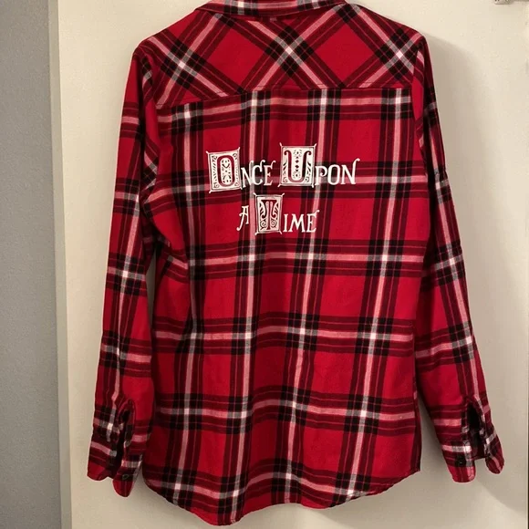 Disney Once Upon a Time Flannel - Picture 1 of 4